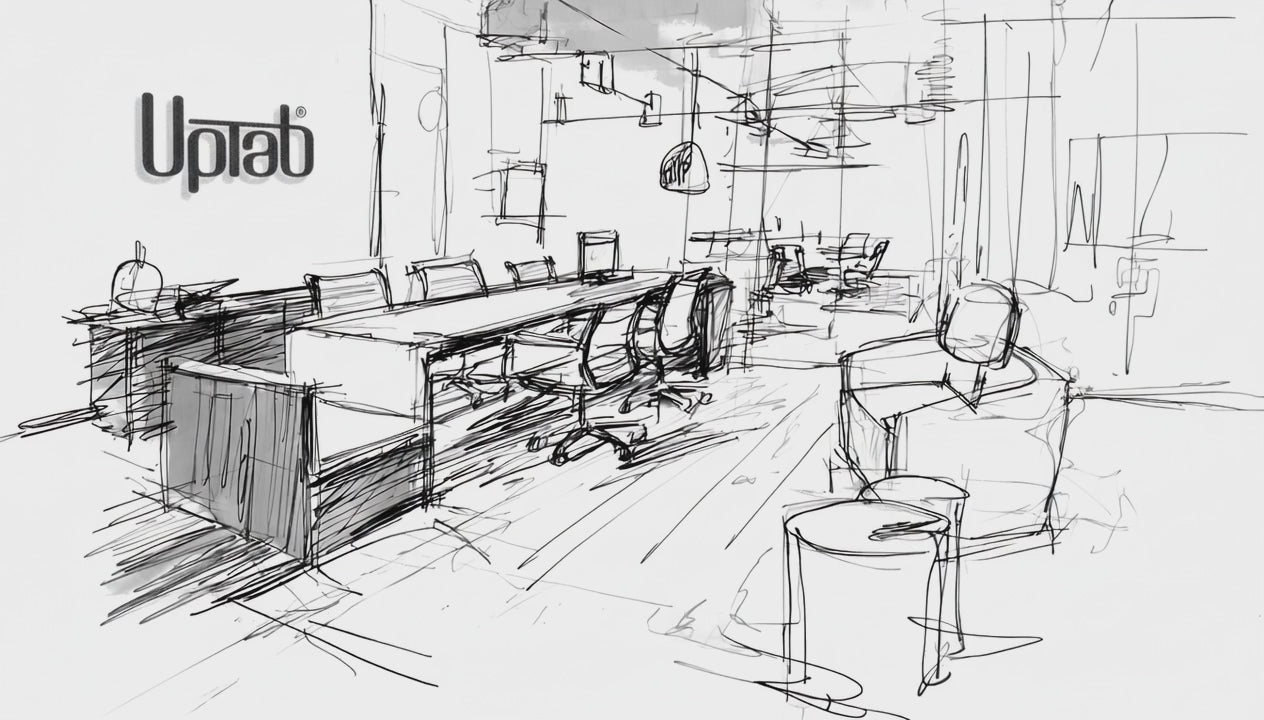 Cargar video: UPTab office pencil drawing overview